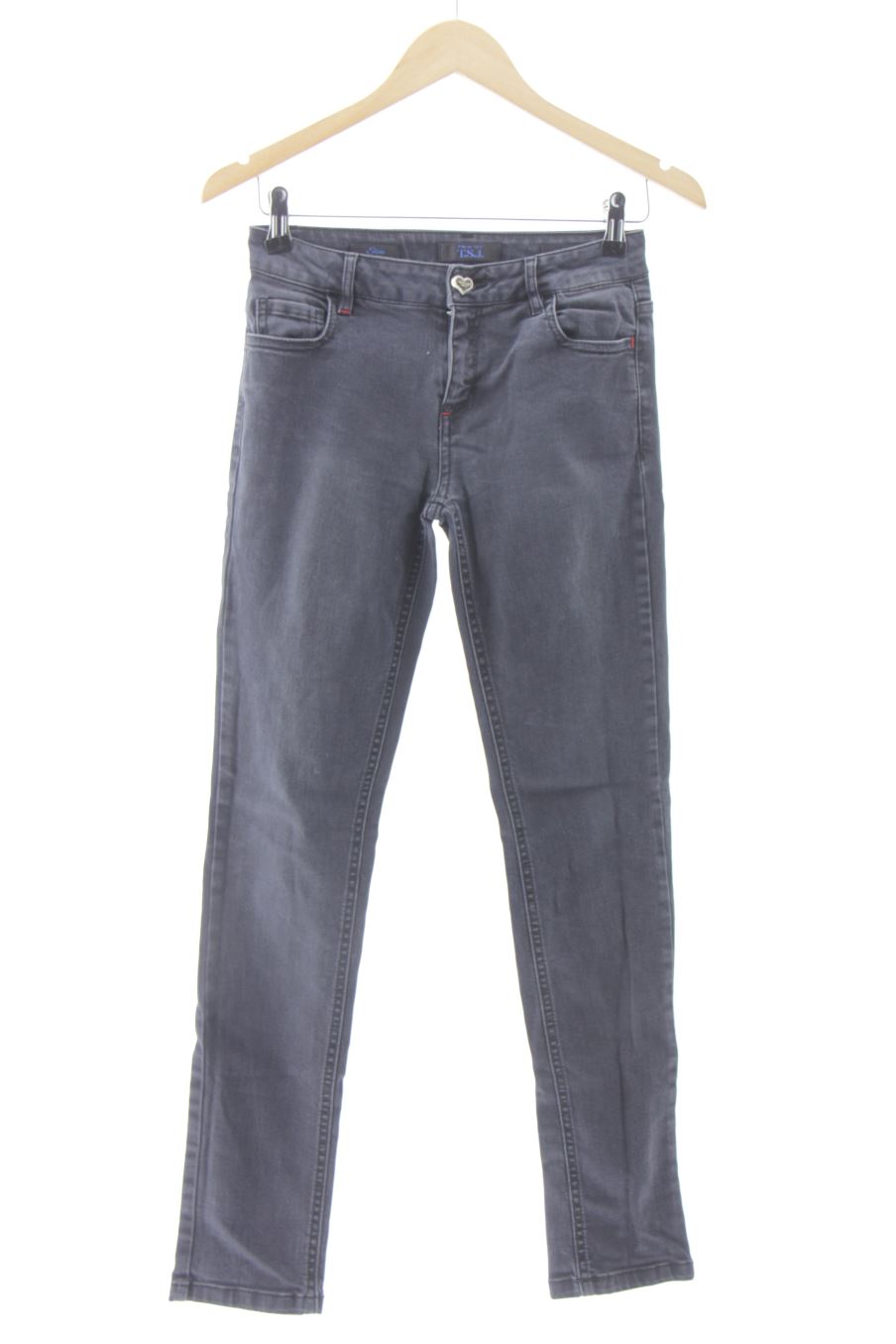 Vaquero de Twin-Set Jeans de la talla 38, de color negro de ropa vaquera