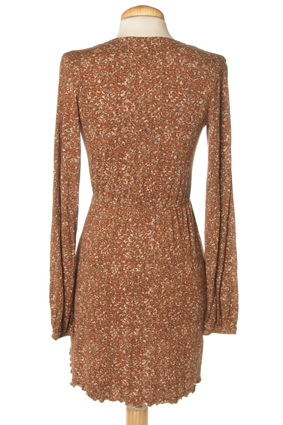 Vestido casual de Pull & Bear de la talla XS, de color animal print