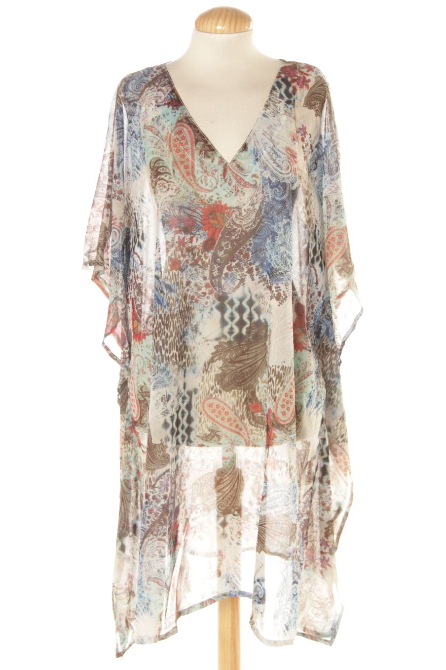 Kimono Red point de la taille Taille unique, de couleur imprimés