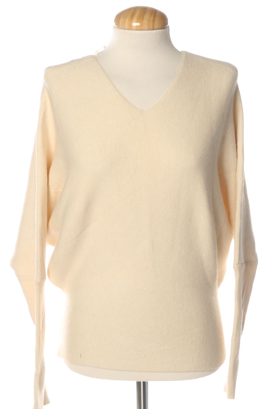 Pull Zara de la taille M, de couleur blanc