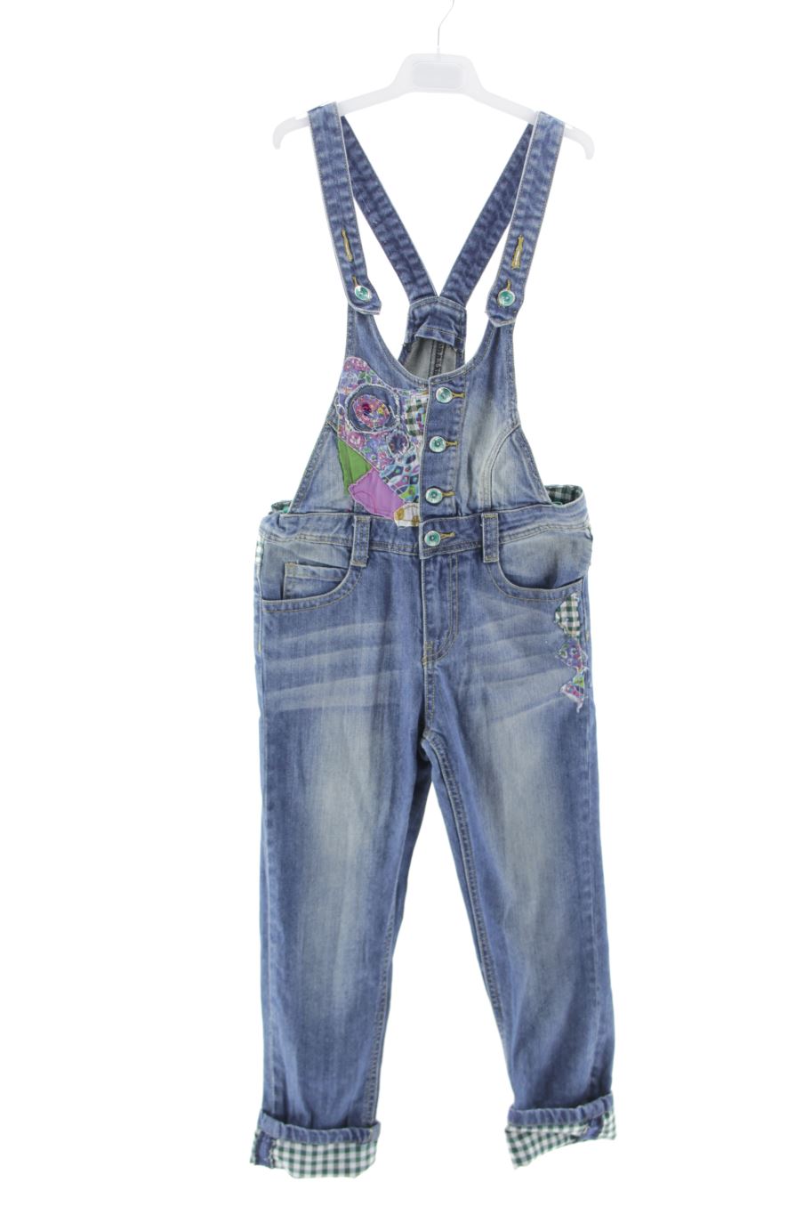 Salopette Desigual de la taille 7 ans de denim de seconde main