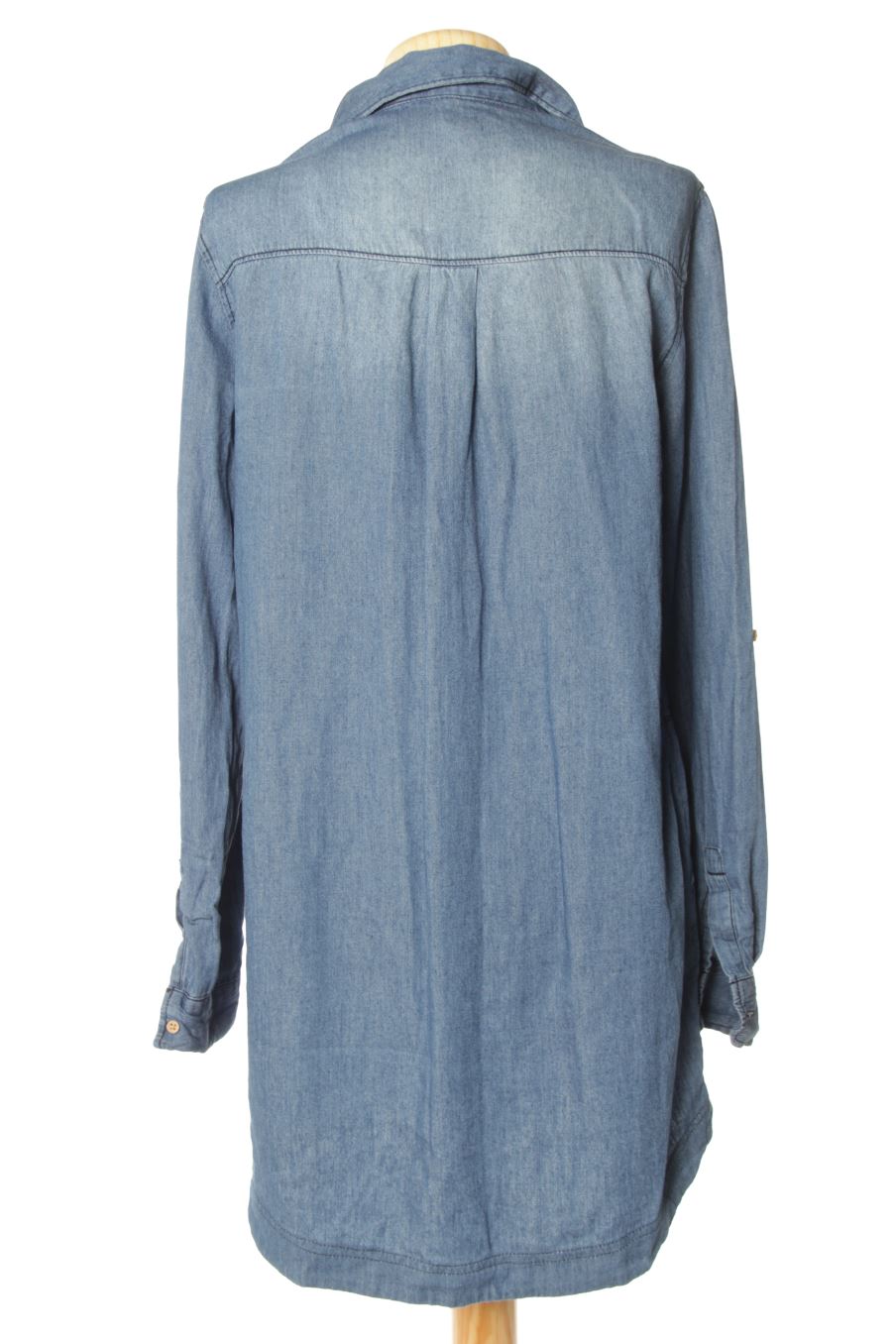 Robe casual Stradivarius de la taille S, de couleur bleu