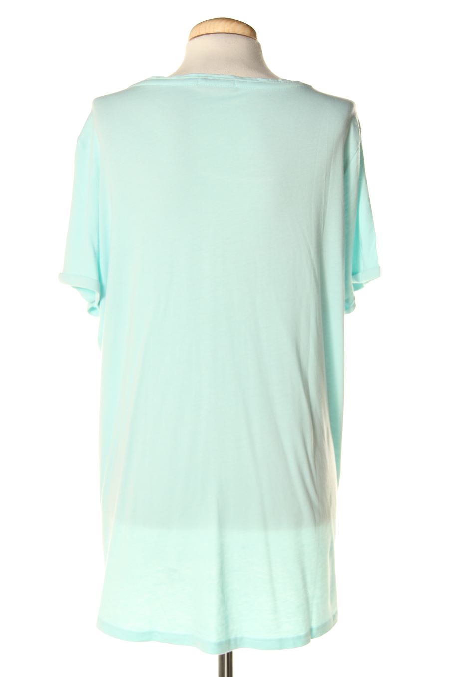 Camiseta de Cecil de la talla XXL, de color azul
