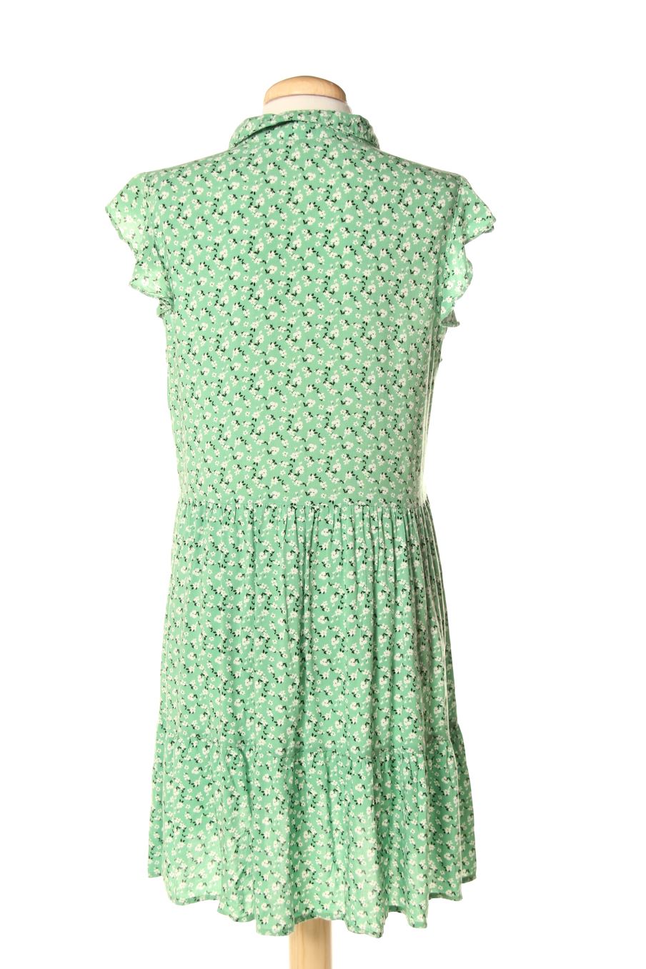Robe casual Stradivarius de la taille L, de couleur fleurs