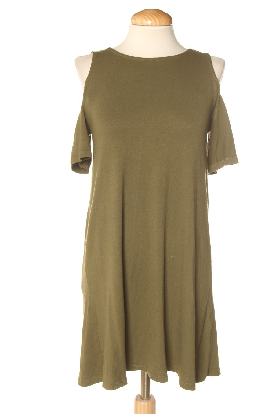 Einfaches Kleid von Pull & Bear Größe S, Farbe Grün, für