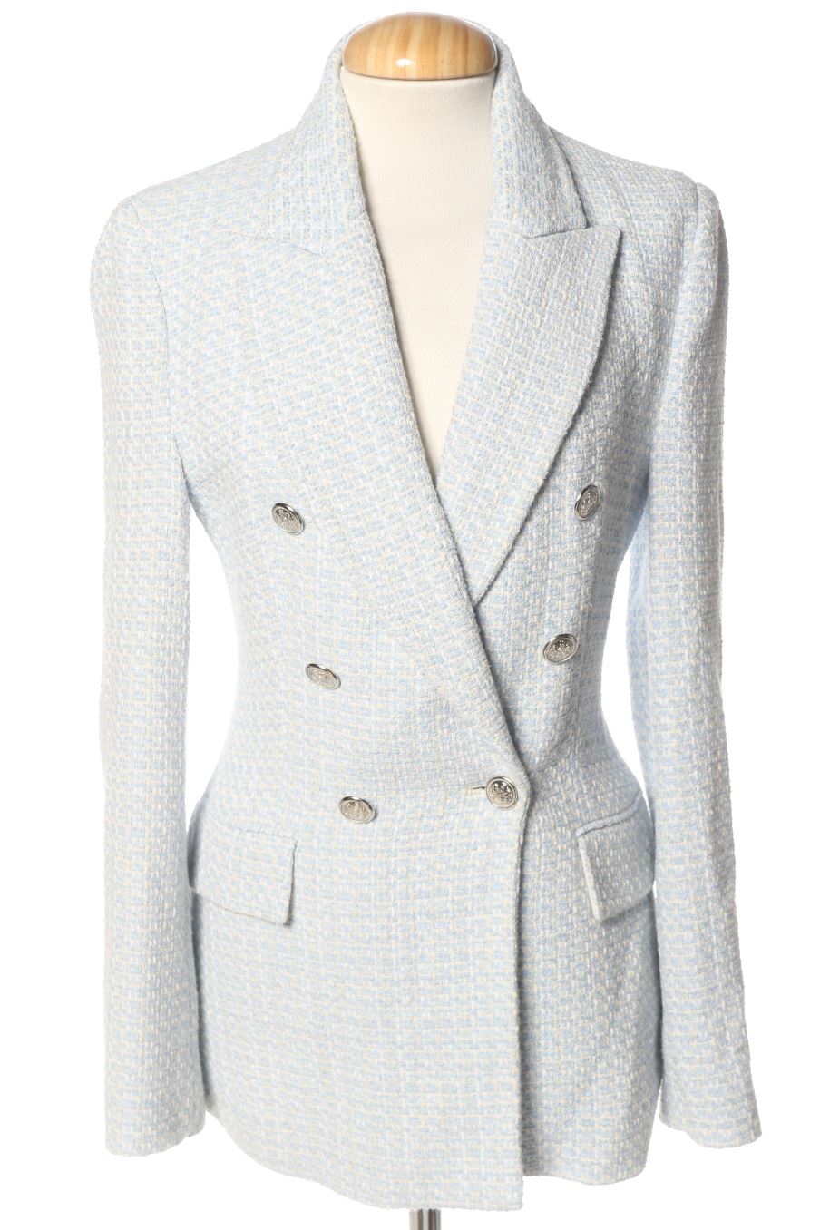 Blazer de Zara de la talla XS, de color azul