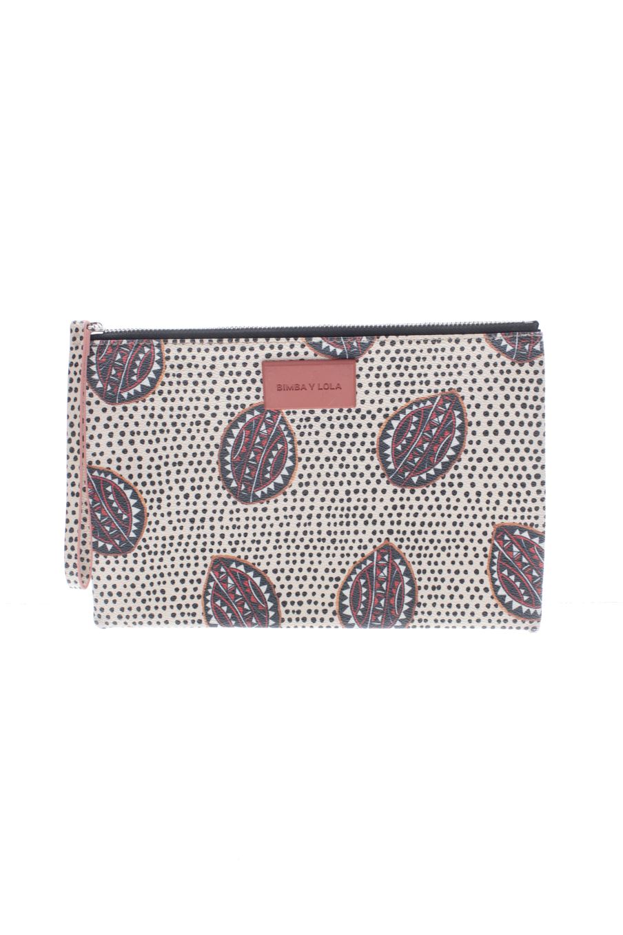 Bolso de Mano Estampado de BIMBA Y LOLA