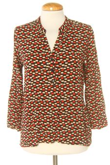 Blusa a maniche lunghe M VICVIA, foto 1 di 2