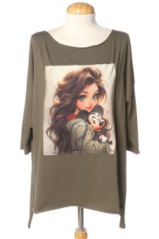 Langärmeliges T-Shirt L Made in italy, Foto 1 von 2