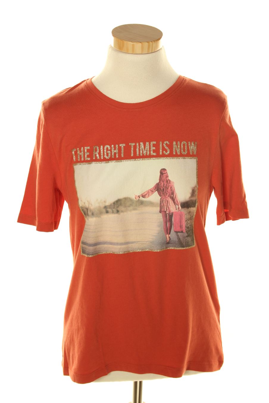 T-shirt Only de la taille XS, de couleur marron