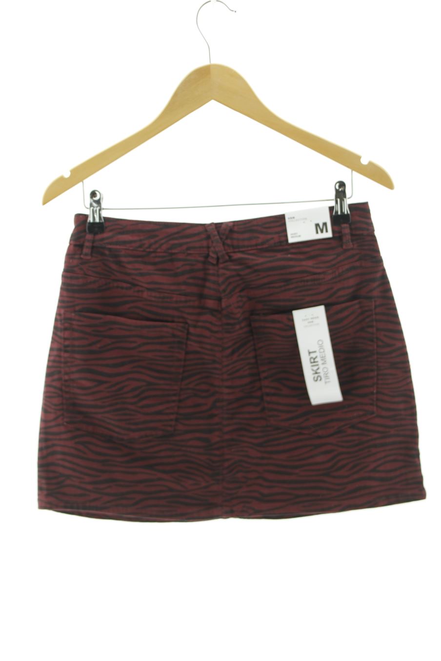 Jupe Easy wear de la taille M, de couleur animal print de denim