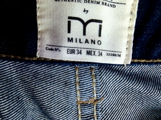 Vaquero de Milano de la talla 44