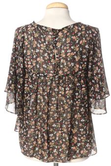 Blusa de manga corta M Zara