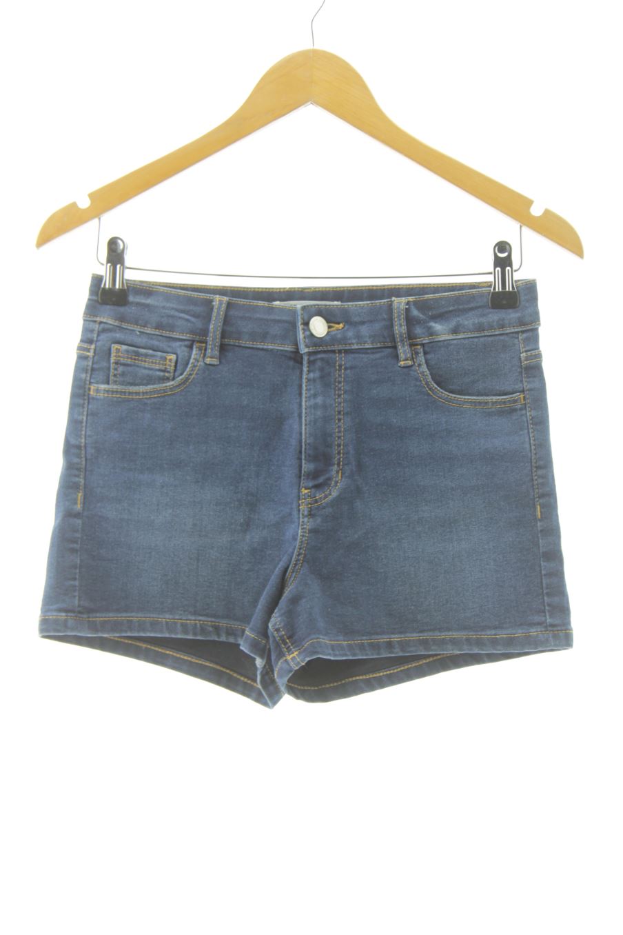 Pantaloni corti de Green coast de la talla 38, de color blu