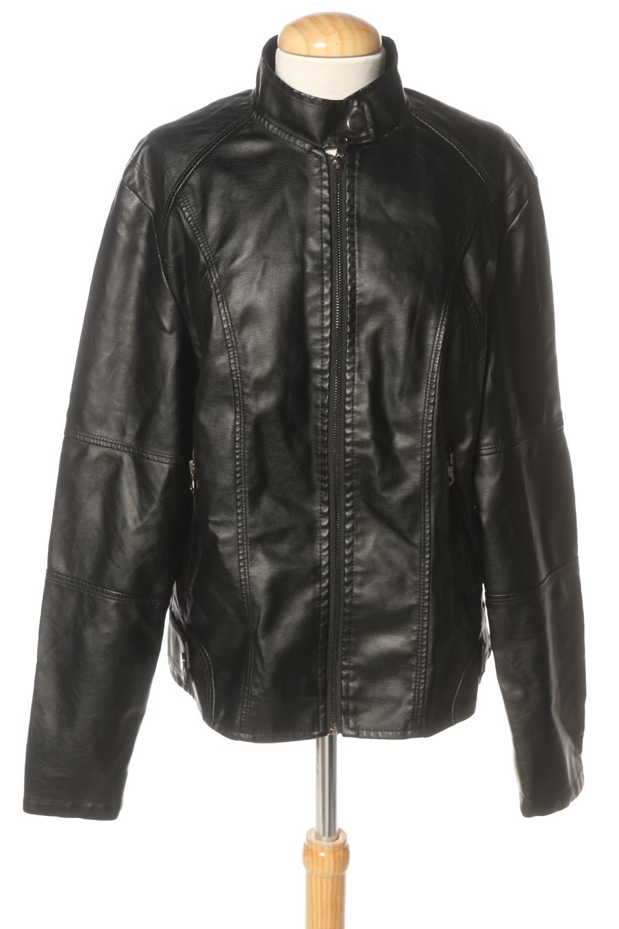 Blouson PERCENTIL de la taille L, de couleur noir de synthétique