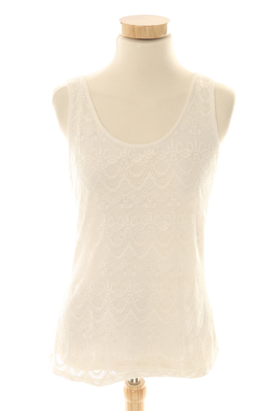 Top Pimkie de la taille M, de couleur blanc