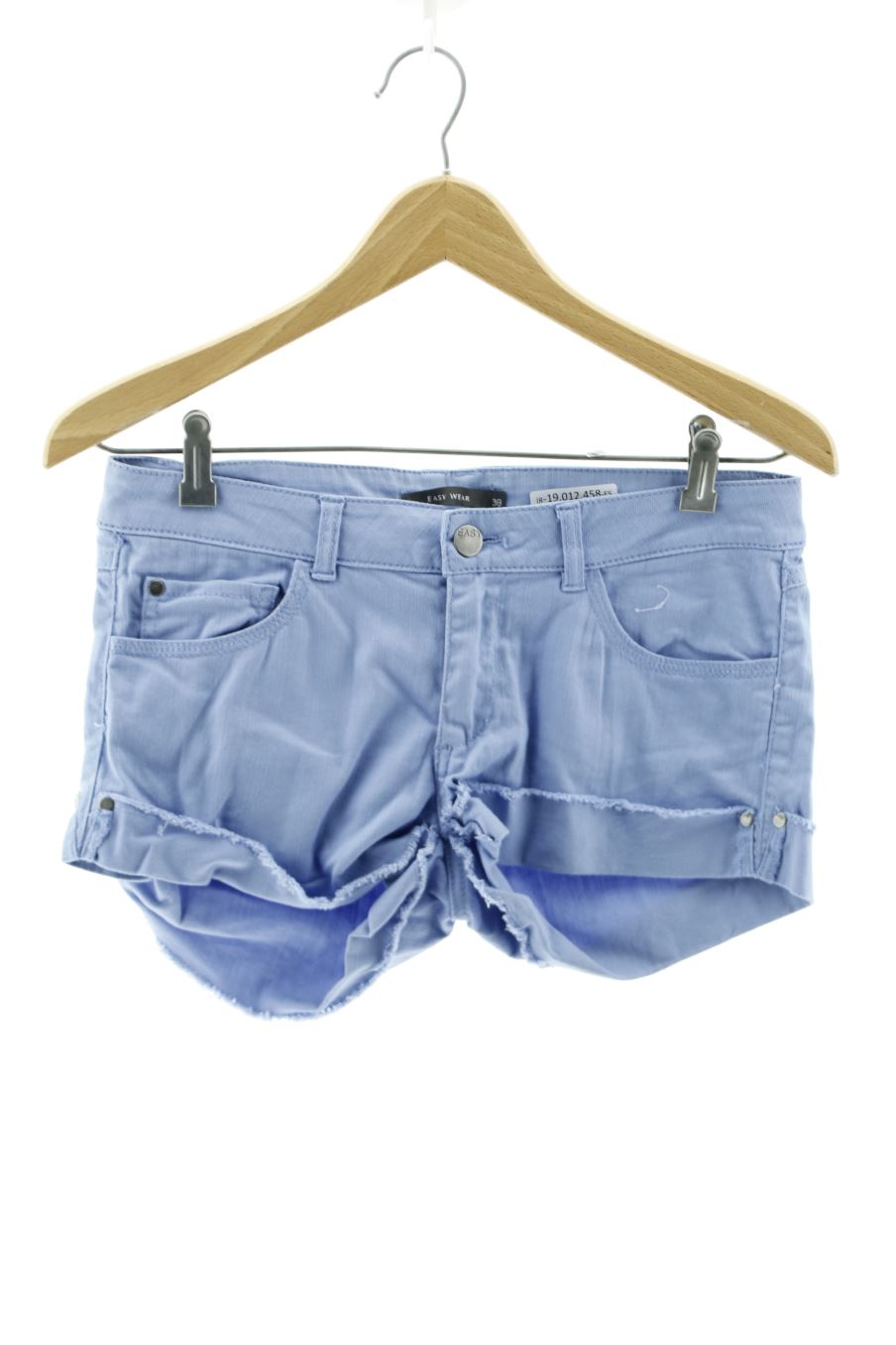 Shorts Easy wear de la taille 38, de couleur bleu de denim