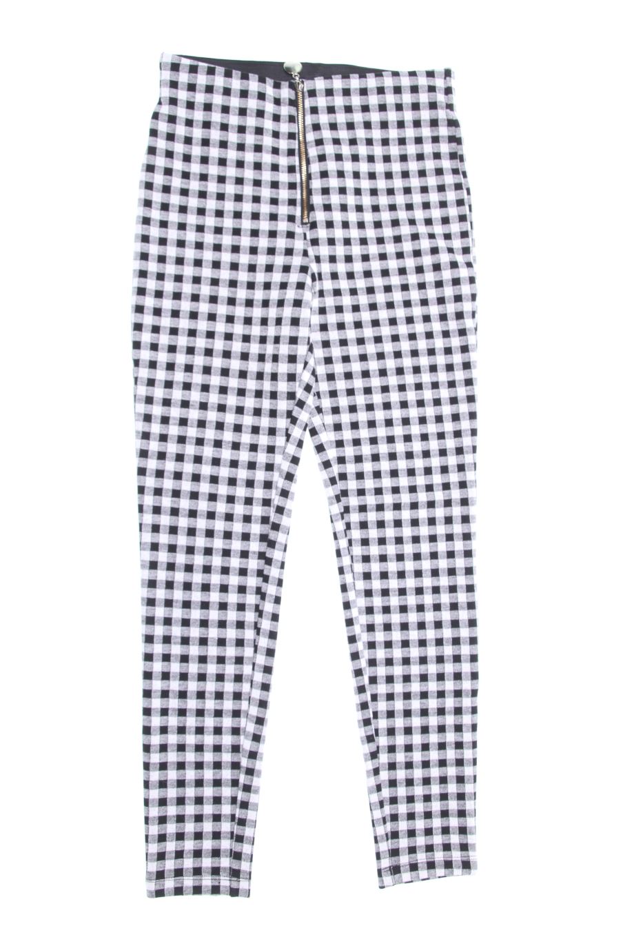 Leggings de Zara de la talla S, de color cuadros