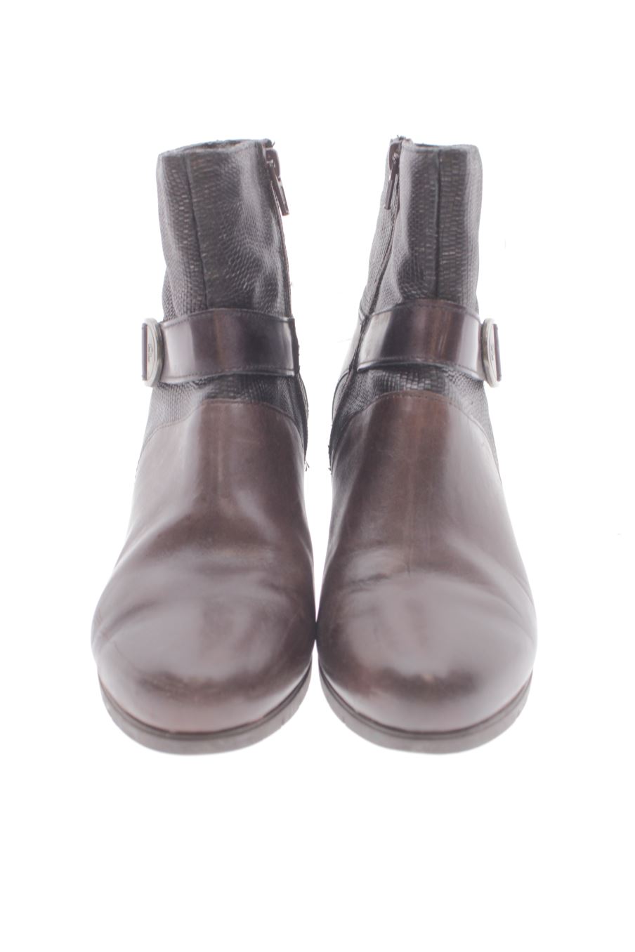 Botines de Pitillos de la talla 37, de color marrón de