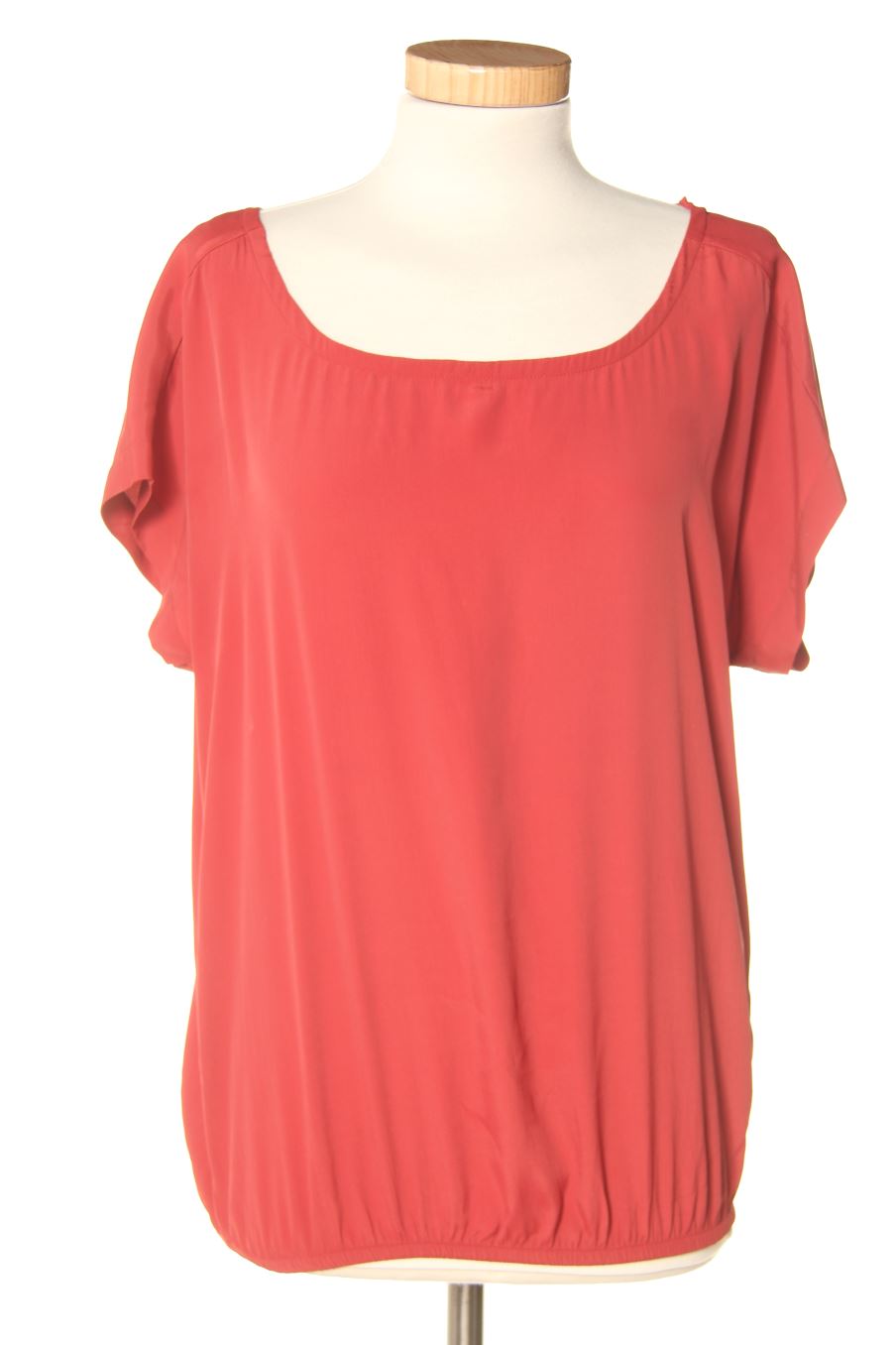Blouse à manches courtes Grain de blé de la taille 36, de couleur rouge