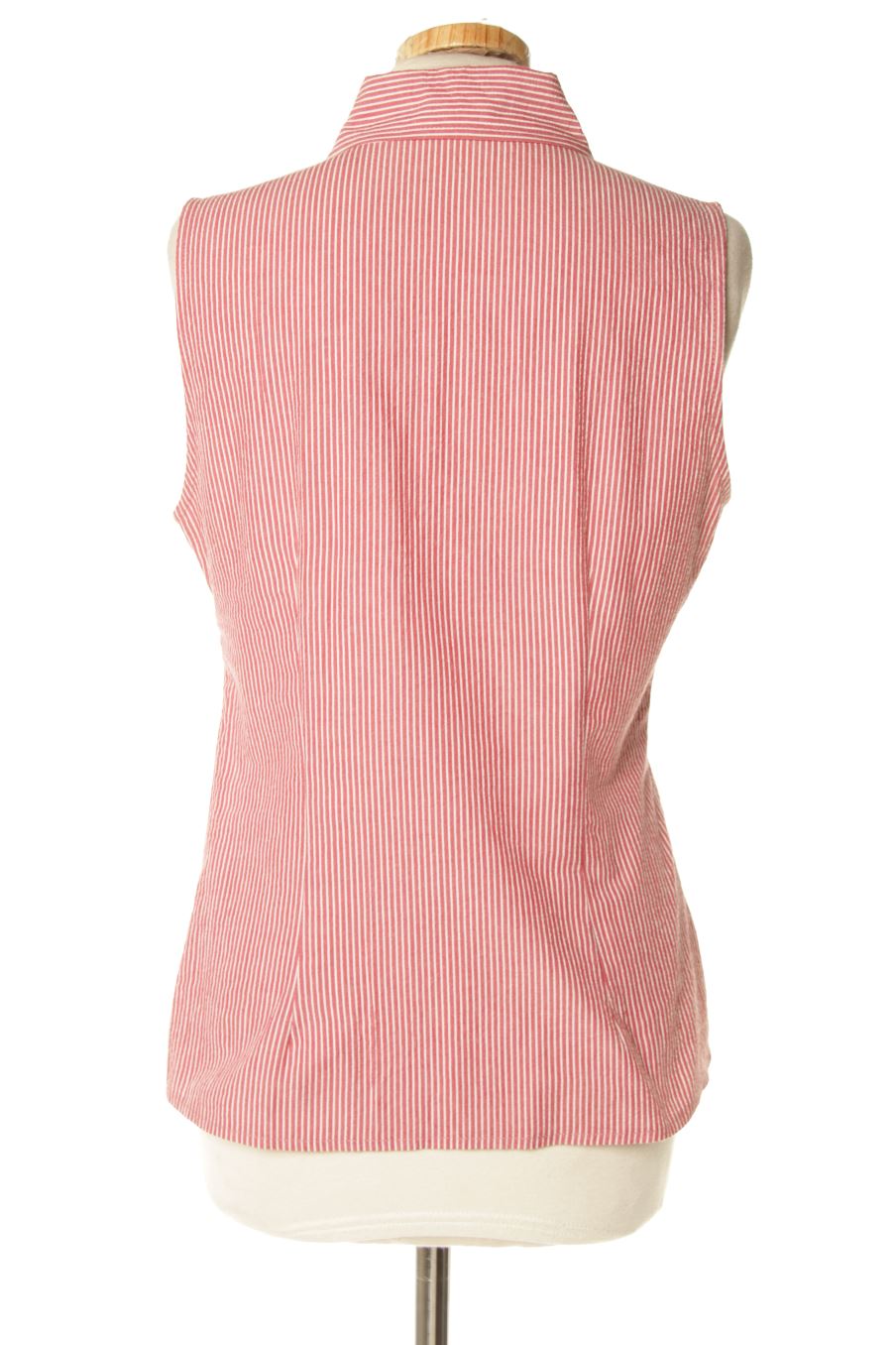 Camisa sin mangas de Mango de la talla M, de color rayas