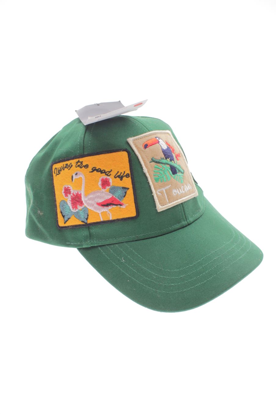 Gorra de Zara de la talla Única, de color verde