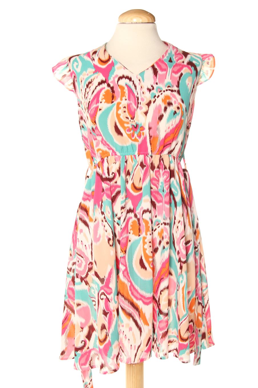 Robe casual EMMA ELLA PARIS de la taille L, de couleur imprimés