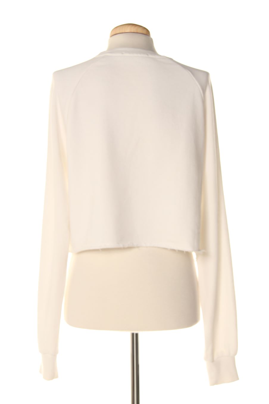 Sudadera de Stradivarius de la talla XS, de color blanco