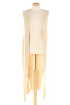 Chaleco de tela M Mango