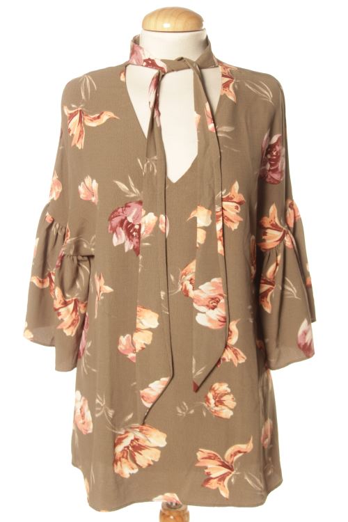 Blusa a maniche lunghe