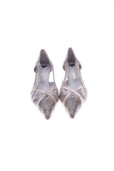 Zapatos de tacon 39 corazon azul
