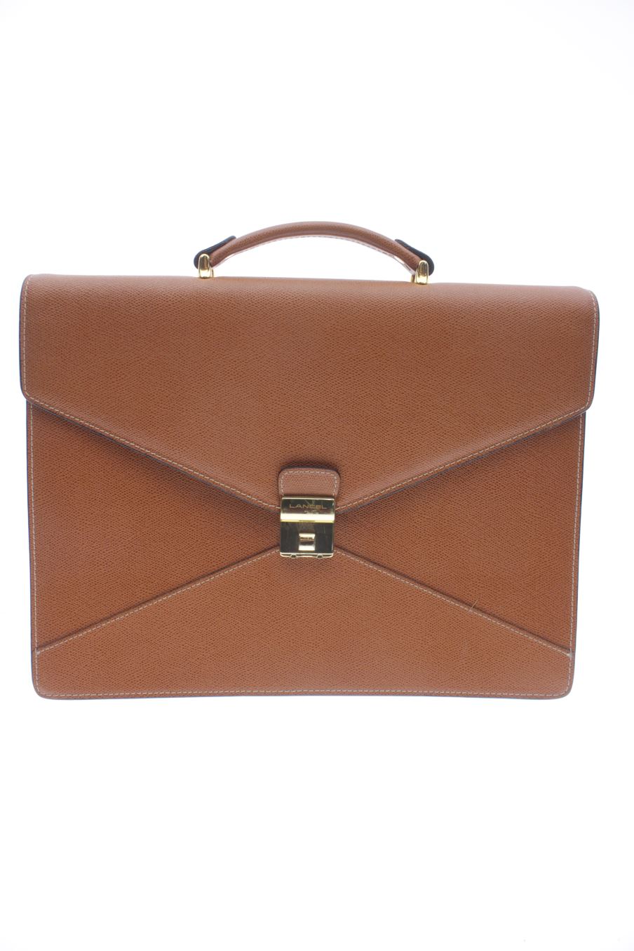 Bolso de Mano Marrón de Lancel