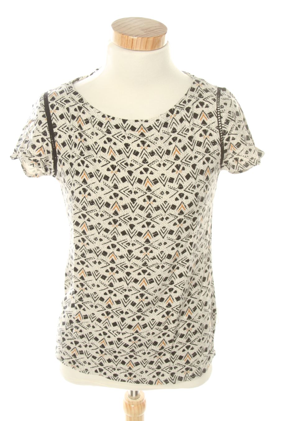 Blusa de manga corta de Bonobo Jean de la talla XS, de color estampado