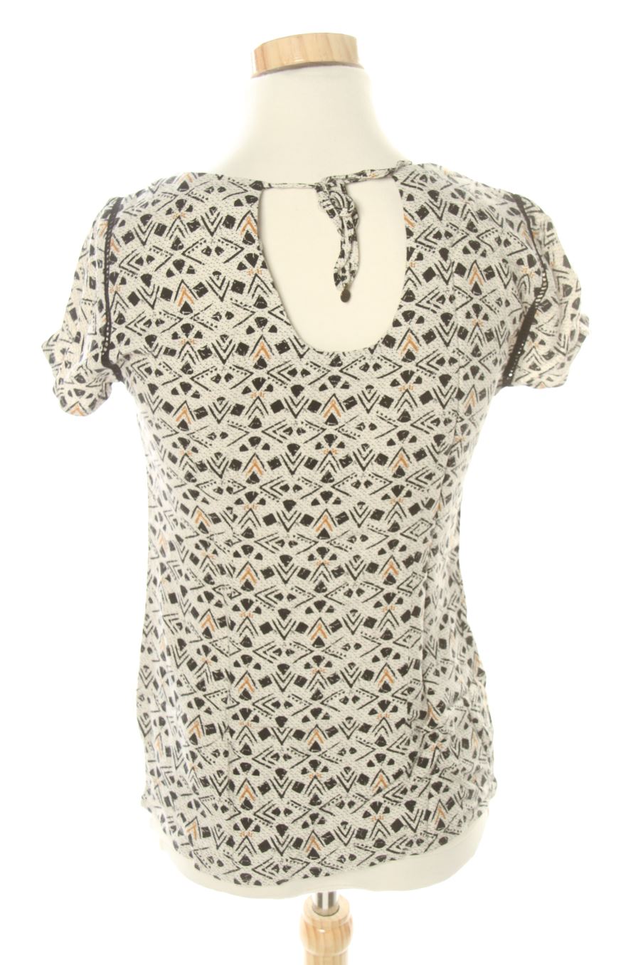 Blusa de manga corta de Bonobo Jean de la talla XS, de color estampado