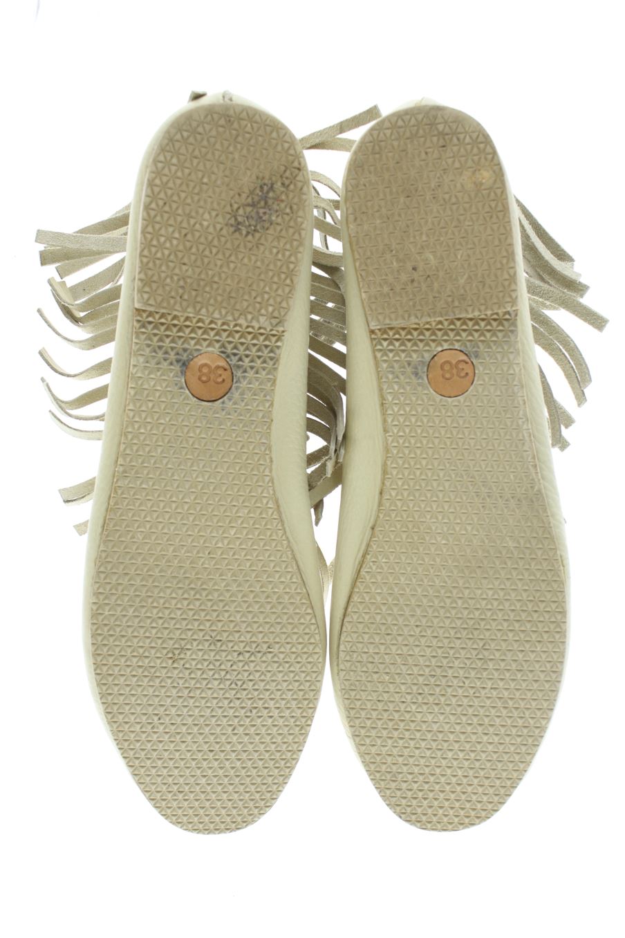 Botines de World Family Ibiza de la talla 38, de color beige de