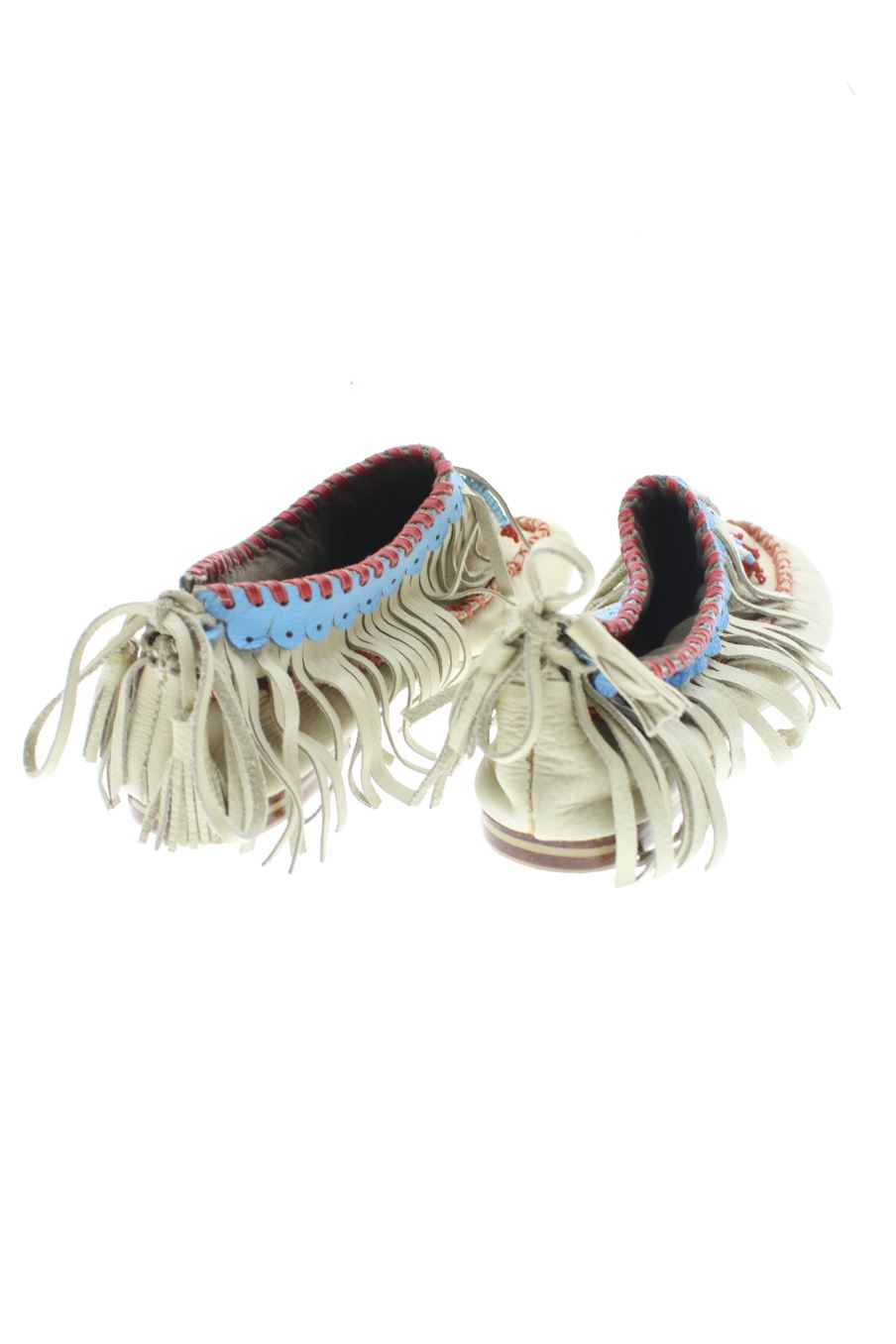 Botines de World Family Ibiza de la talla 38, de color beige de