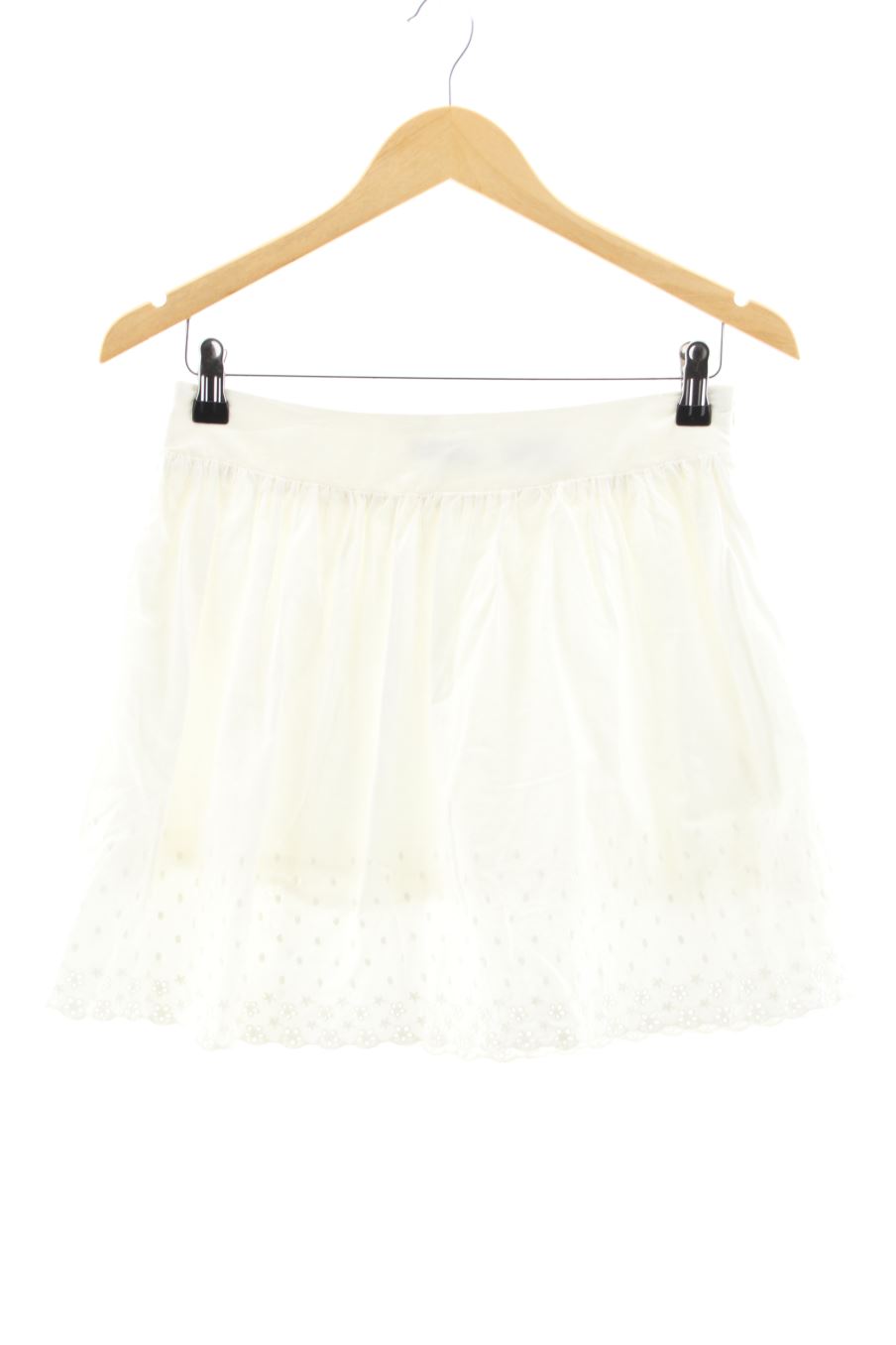 Jupe Okeysi de la taille M, de couleur blanc