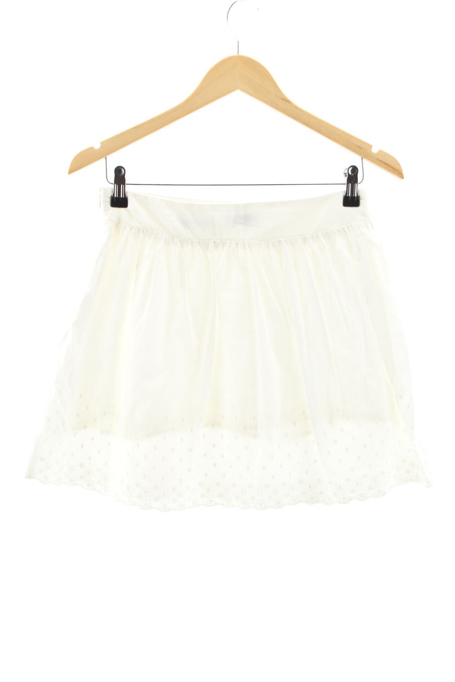 Jupe Okeysi de la taille M, de couleur blanc