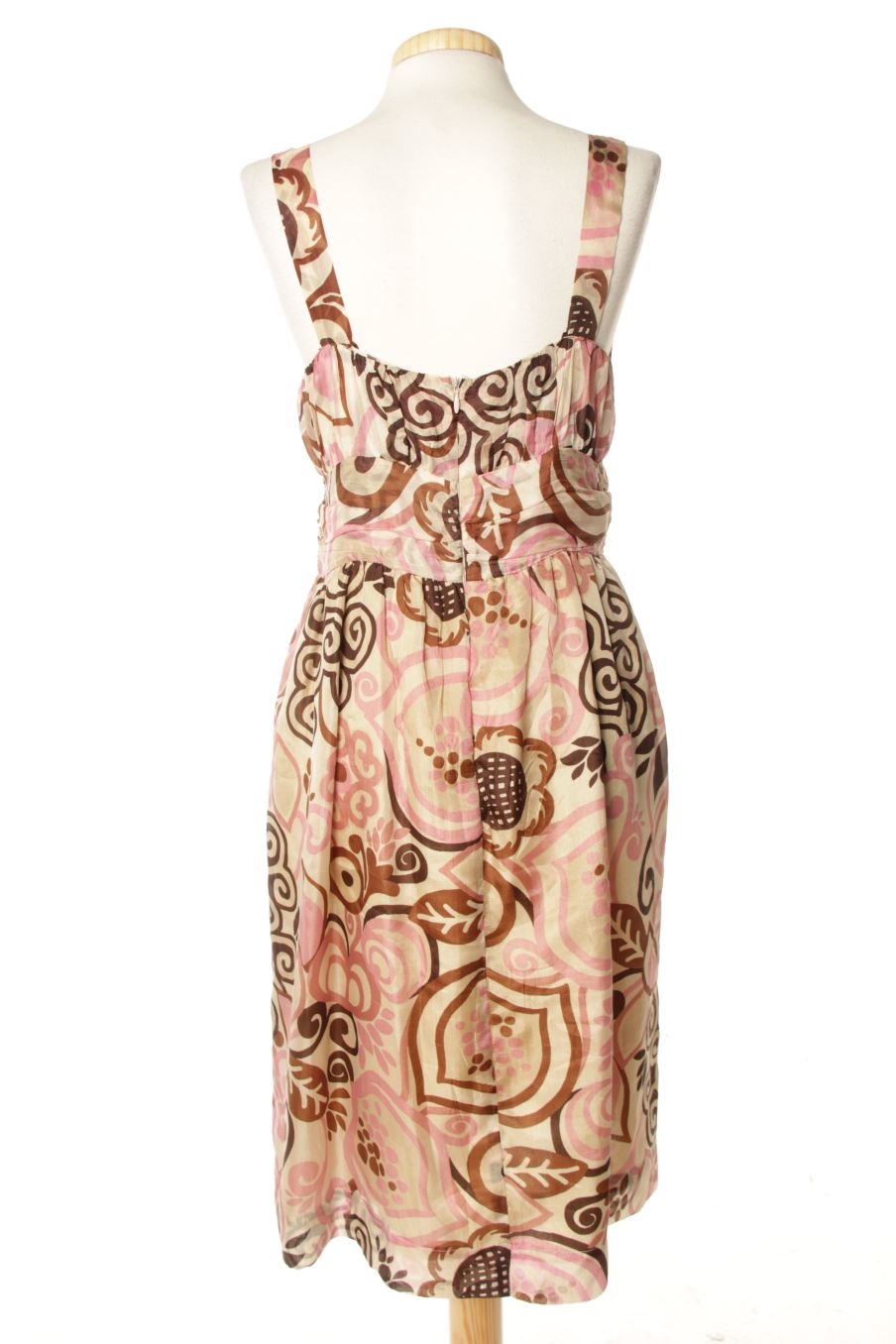 Robe casual Naf Naf de la taille 40, de couleur imprimés de soie