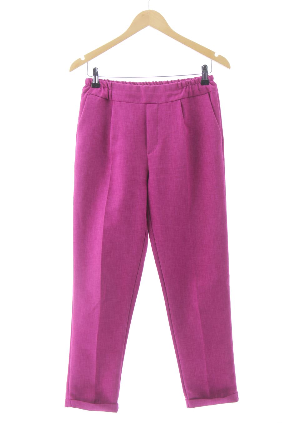 Pantalón Casual de New collection de la talla M, de color rosa