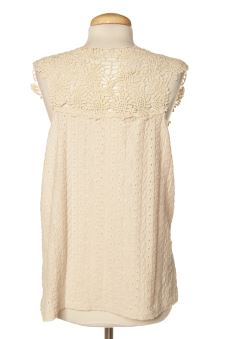 Blusa de manga corta L PERCENTIL