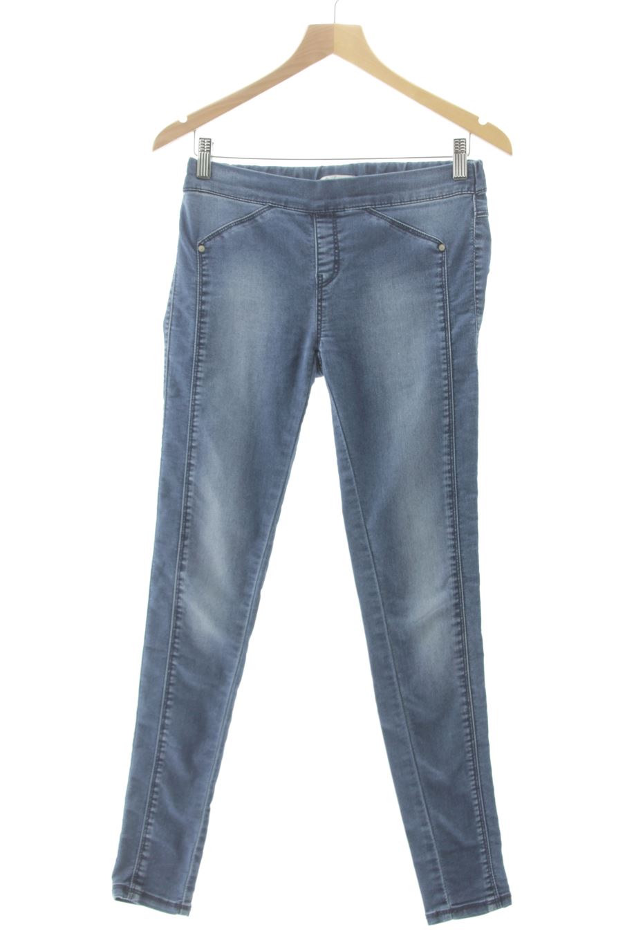 Vaquero de Stradivarius de la talla 38, de color azul de ropa vaquera