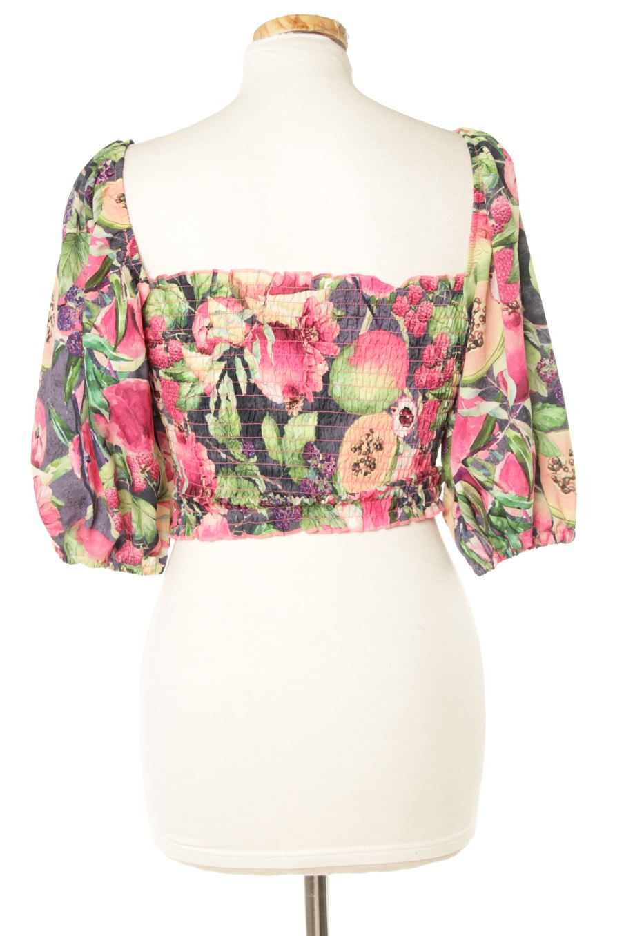 Blouse à manches courtes Women' secret de la taille L, de couleur fleurs