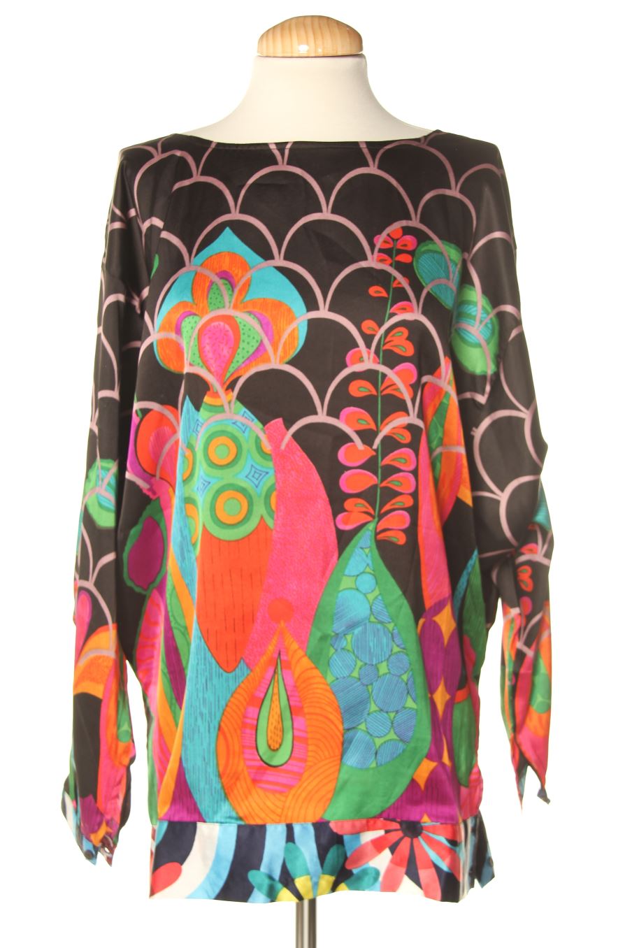 Blouse à manches longues Desigual de la taille M, de couleur imprimés