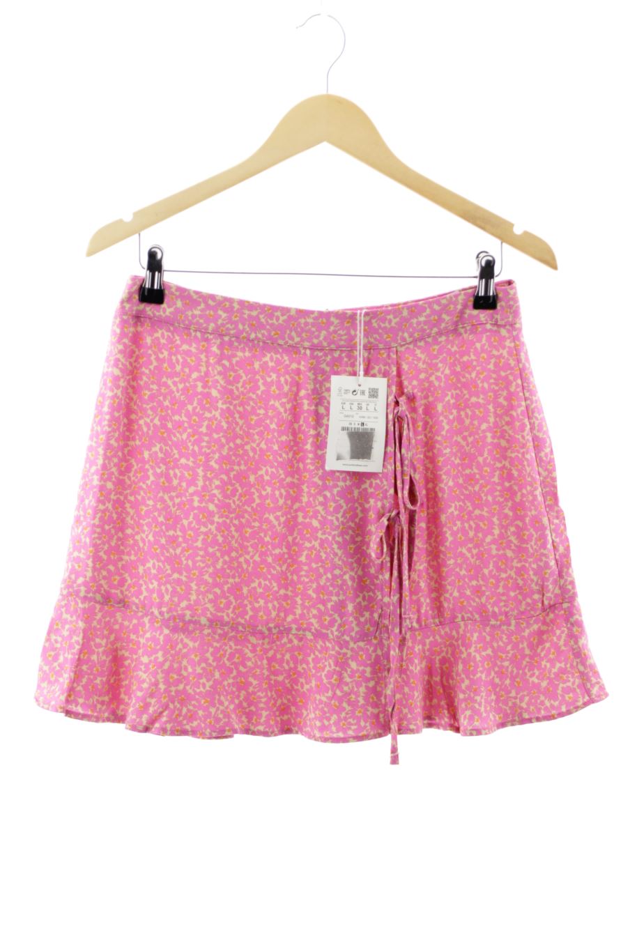 Aufwändiger Rock von Pull & Bear Größe L, Farbe Geblümt, für