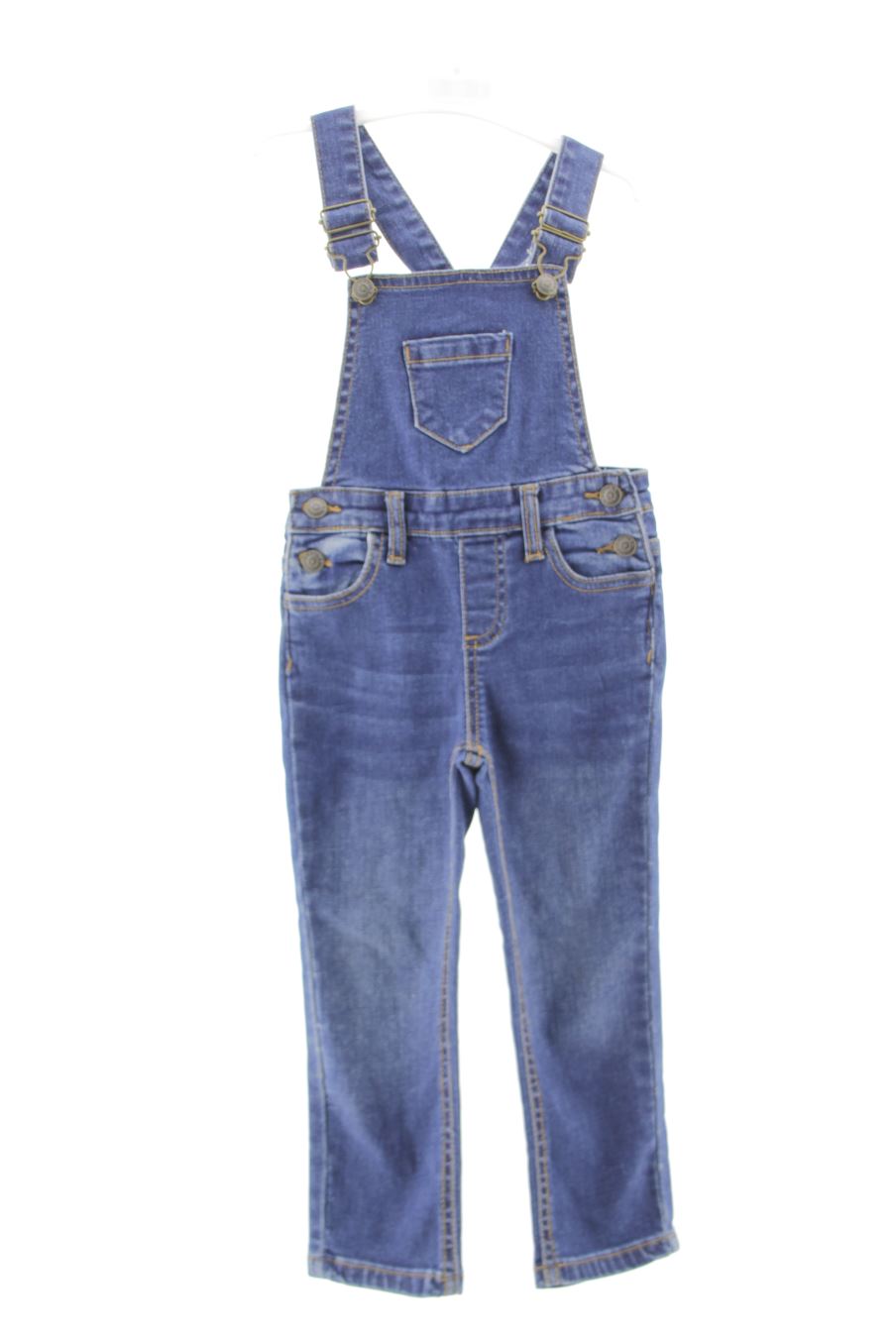 Pantalon de peto de Gocco de la talla 2 años de denim de segunda mano