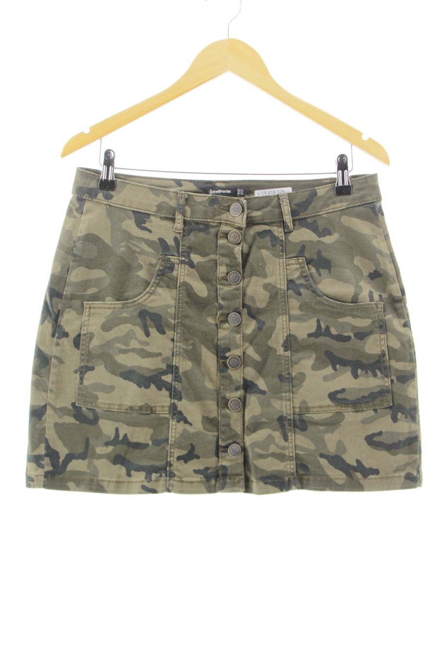 Faldas de Stradivarius de la talla 42, de color verde