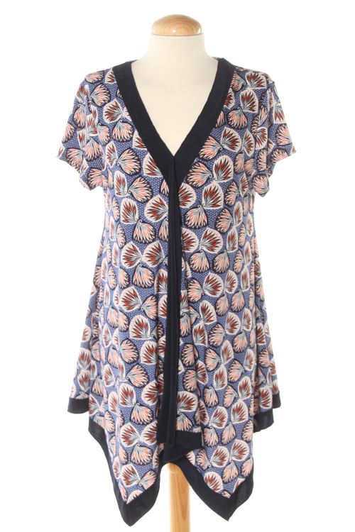 Blusa de manga corta