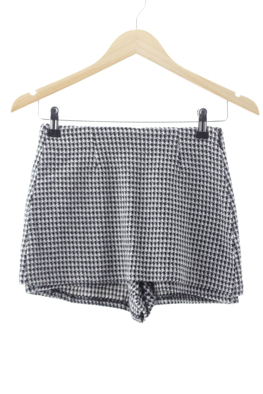 Pantaloni corti de Zara de la talla XS, de color quadri