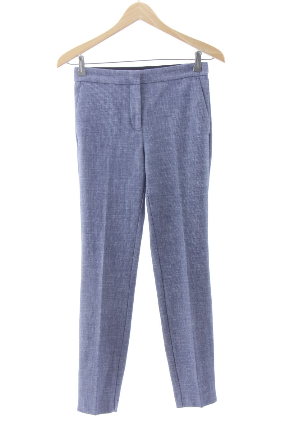 Pantalón de Zara de la talla XS, de color azul